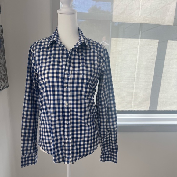 Frank & Eileen Tops - Frank & Eileen Checkered Collared Shirt